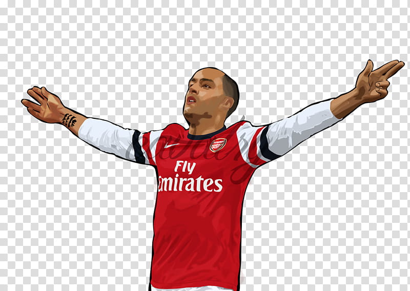 Theo Walcott Render transparent background PNG clipart