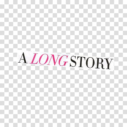 Titles magazines in, a long story text transparent background PNG clipart