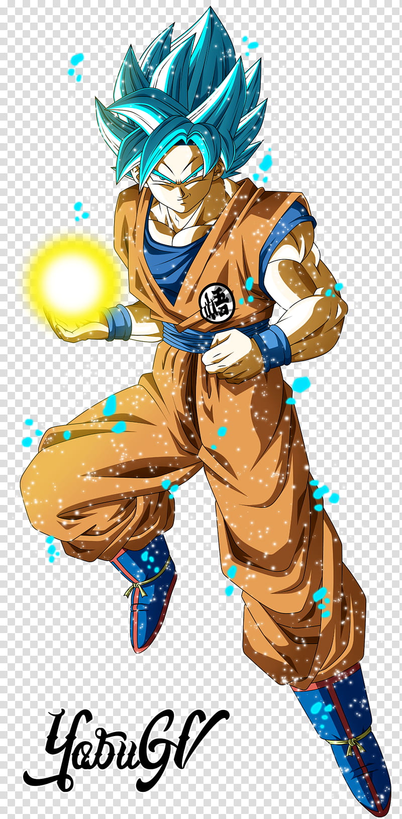 Super Saiyajin Blue, ball, blue, dragon, saiyajin, super, HD phone