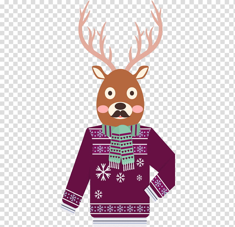 Christmas Card, Reindeer, Christmas Day, Christmas Deer Card, Pixel Density, Cartoon transparent background PNG clipart