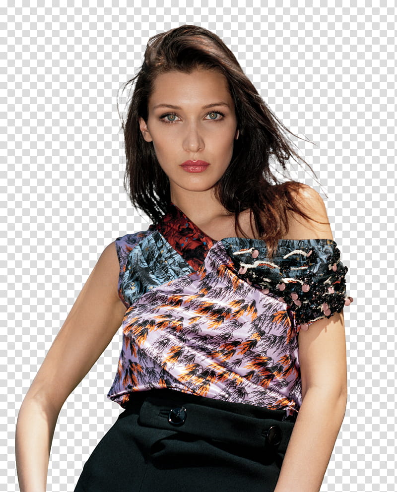 Bella Hadid transparent background PNG clipart