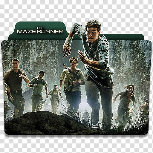 The Maze Runner  Folder Icon, The Maze Runner ()v transparent background PNG clipart