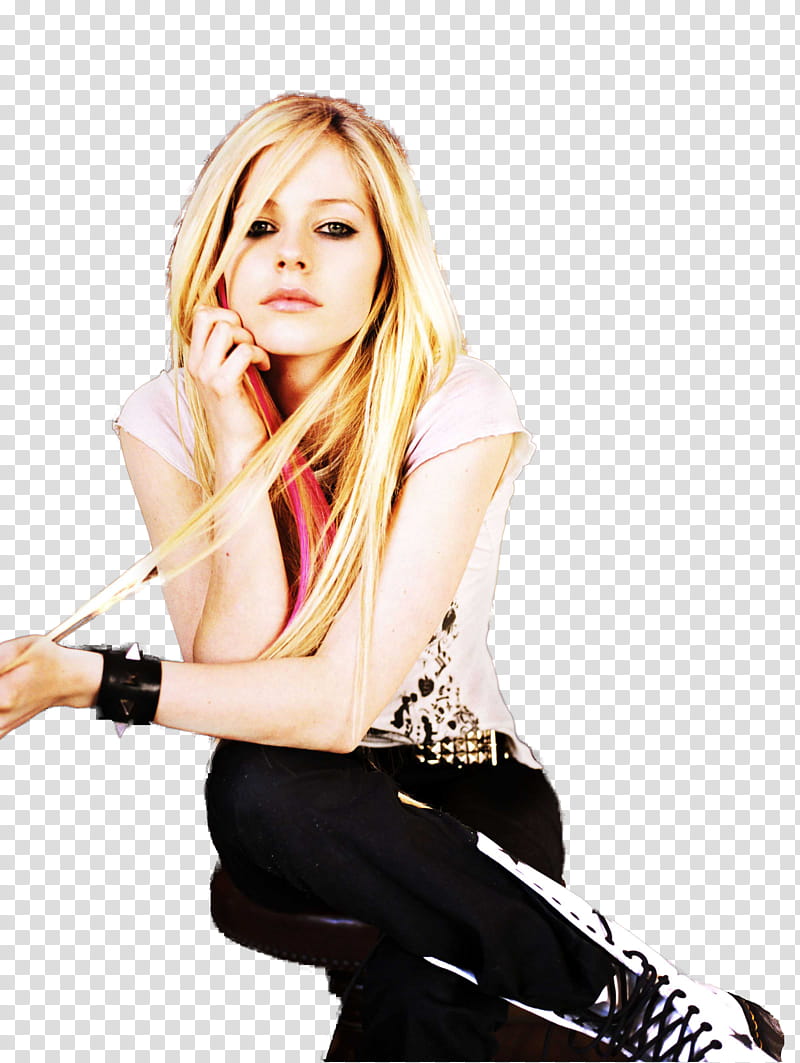 Avril Lavigne , transparent background PNG clipart