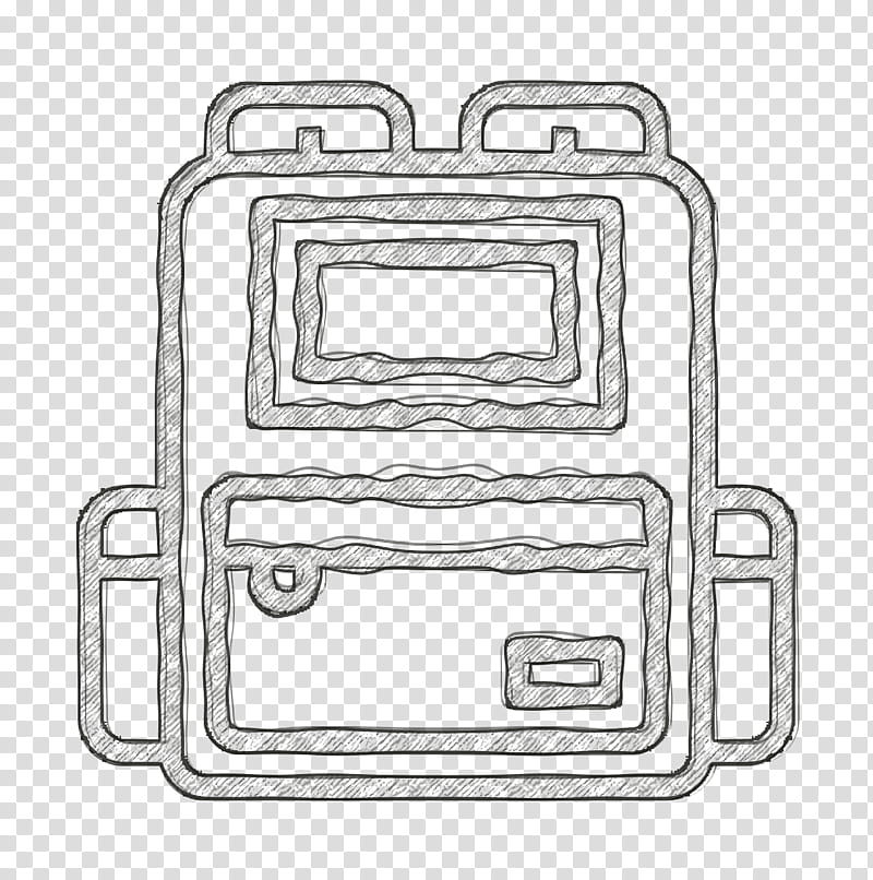 School Bag, Backpack Icon, Bag Icon, Book Icon, Knapsack Icon, School Icon, Door Handle, Car transparent background PNG clipart