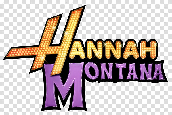 Hannah Montana, Hannah Montana logo transparent background PNG clipart