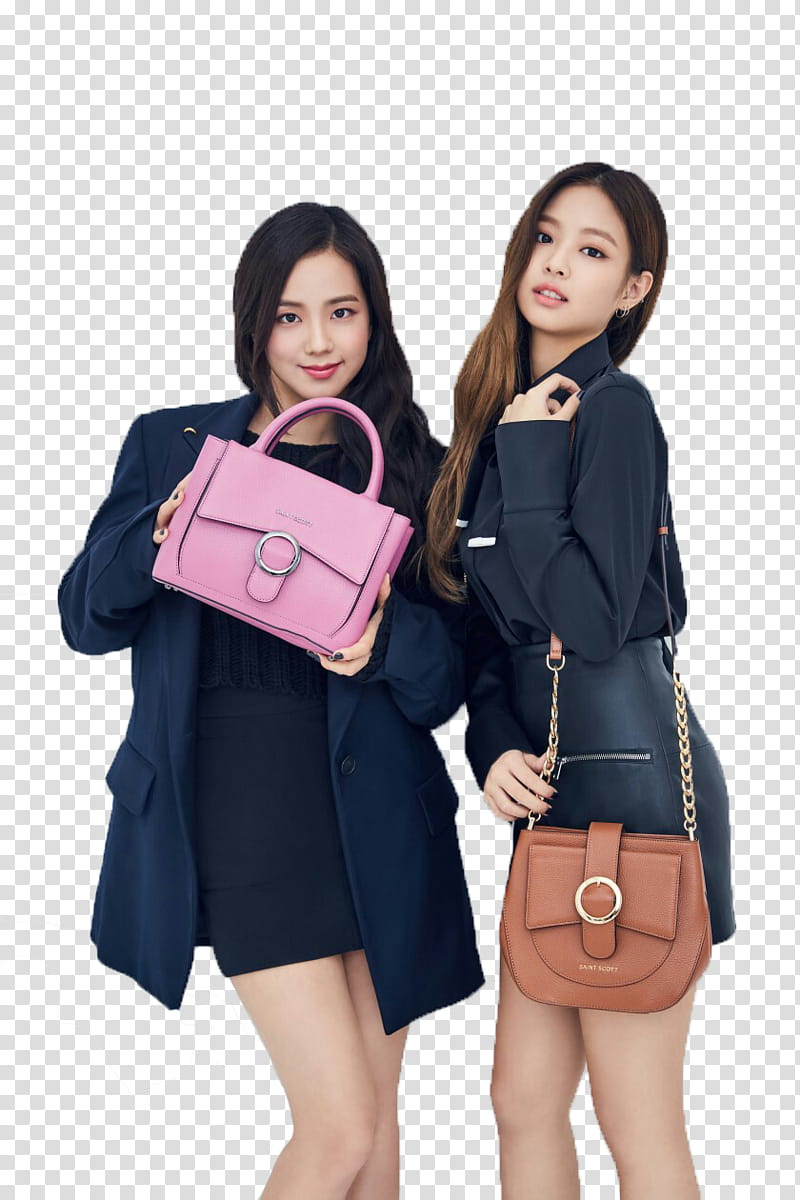 BlackPink Jisoo And Jennie transparent background PNG clipart