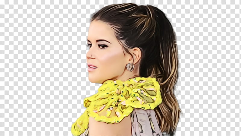 Face, Maren Morris, American Singer, Country Pop, Fashion, Music, Long Hair, Hair Coloring transparent background PNG clipart