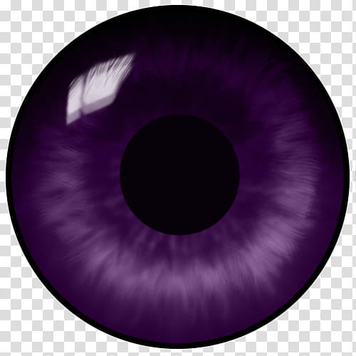 Realistic Eye Textures, purple eye illustration transparent background PNG clipart