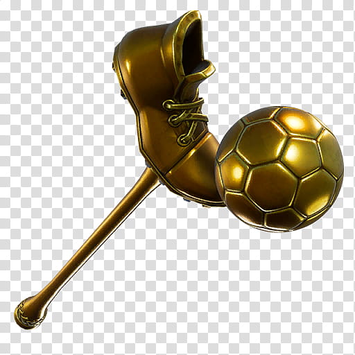 Stalwart Sweeper s, gold-colored soccer cleat and soccer ball illustration transparent background PNG clipart