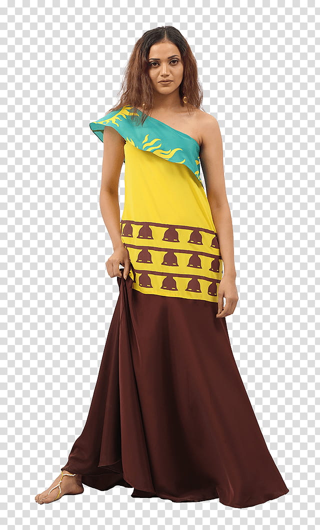 Baahubali 2 The Conclusion Clothing, Dress, Skirt, Fashion, Costume, Blouse, Yellow, Silk transparent background PNG clipart