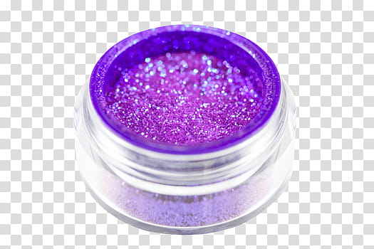 Purple aesthetic , purple glitters in glass bottle transparent background PNG clipart