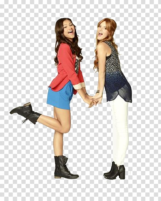 Zendaya Bella Thorne transparent background PNG clipart