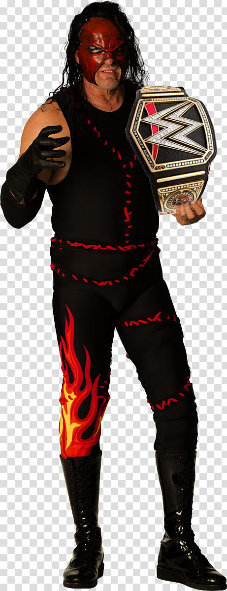 WWE Kane with wwhc transparent background PNG clipart