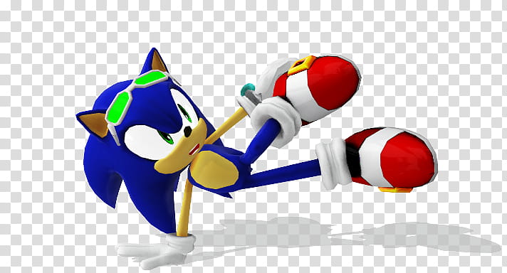 [MMD] Sonic Breakdancing transparent background PNG clipart