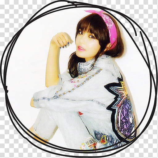 Sooyoung IGAB Circle Lines Folder Icon , Sooyoung , SNSD Choi Soo transparent background PNG clipart