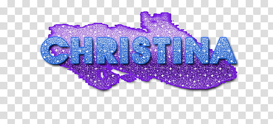 Texto Christina transparent background PNG clipart