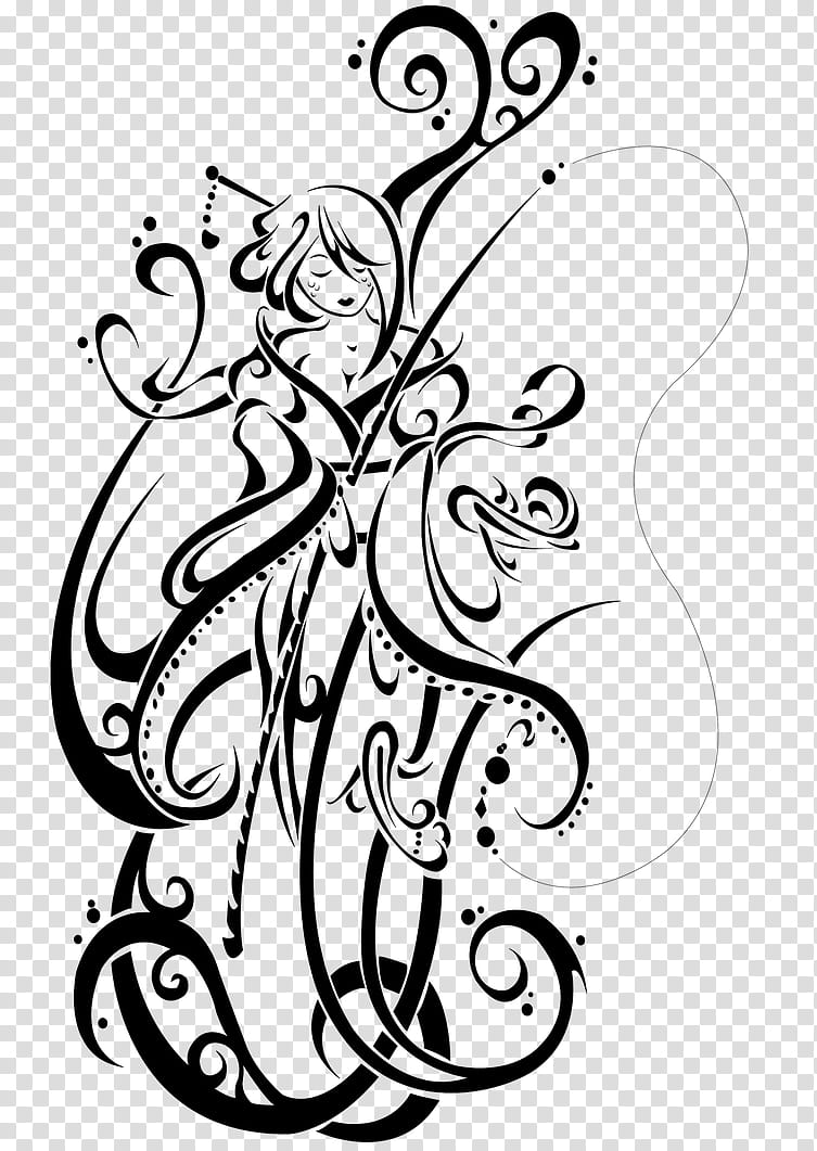 Lady Carpe Koi, woman in dress drawing transparent background PNG clipart