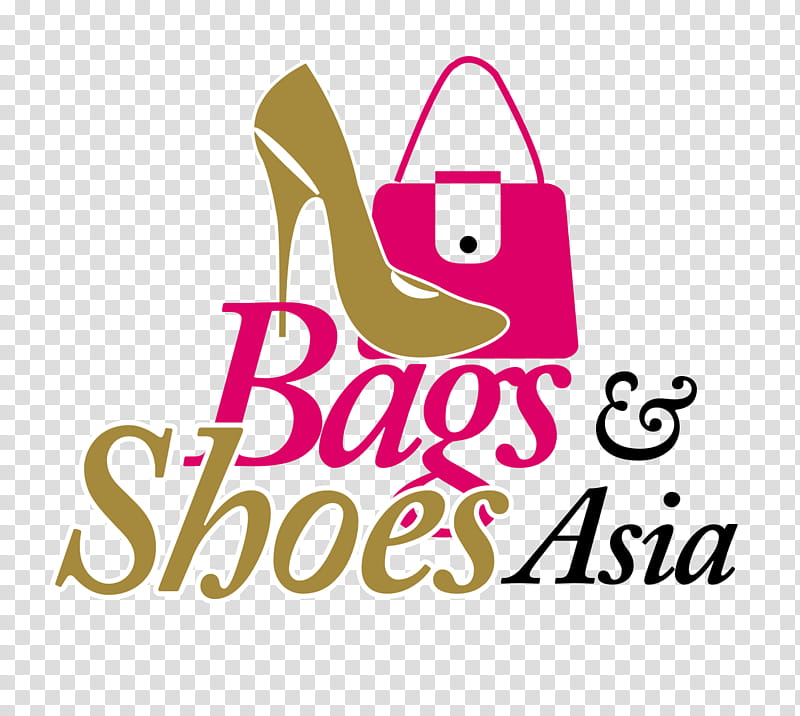 Pink, Logo, Clothing Accessories, Bag, Shoe, Handbag, Shoe Shop, Cartoon transparent background PNG clipart