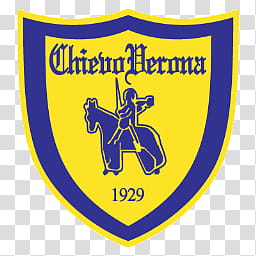 Team Logos,  Chievo Verona logo transparent background PNG clipart