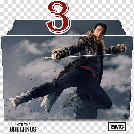 Into The Badlands series and season folder icons, Into The Badlands S ( transparent background PNG clipart