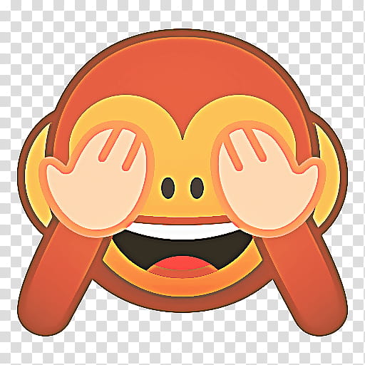 Monkey Emoji, Three Wise Monkeys, Evil Monkey, Emoticon, Apple Color Emoji, Smiley, Cartoon, Nose transparent background PNG clipart