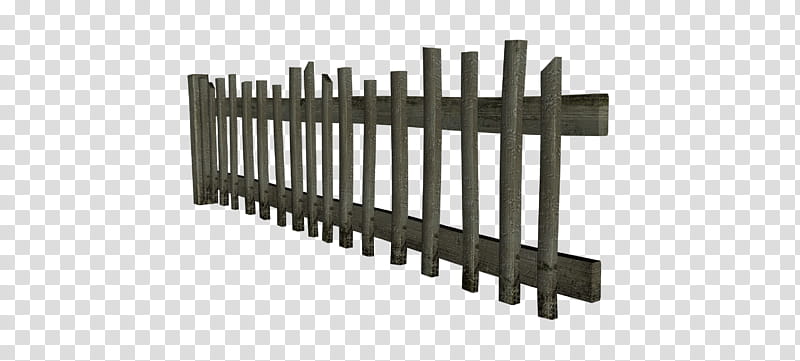 D Fences, gray wooden fence illustration transparent background PNG clipart