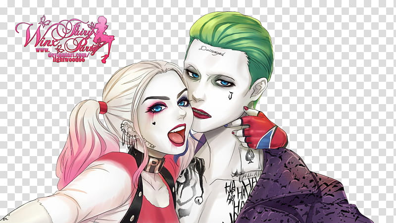 Harley Quinn and the Joker transparent background PNG clipart