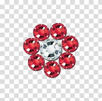 Bling , red and silver heart pendant transparent background PNG clipart