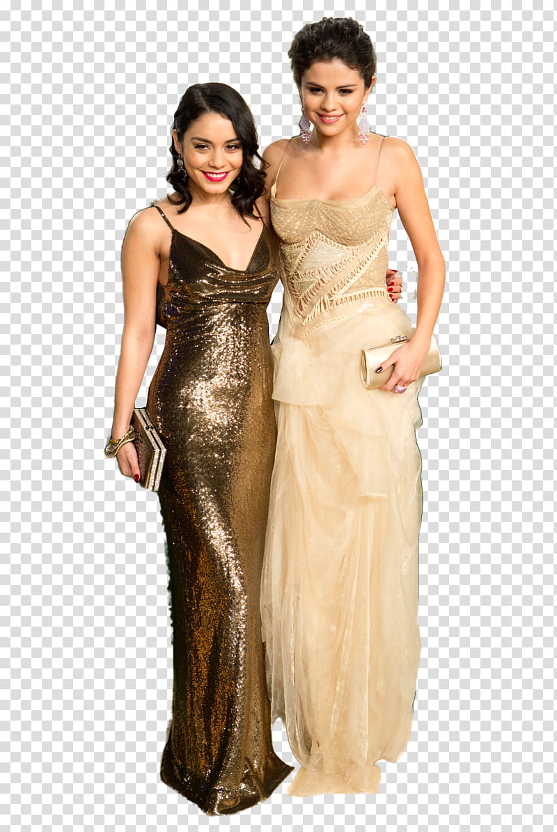 Selena Gomez and Vanessa hudgens transparent background PNG clipart