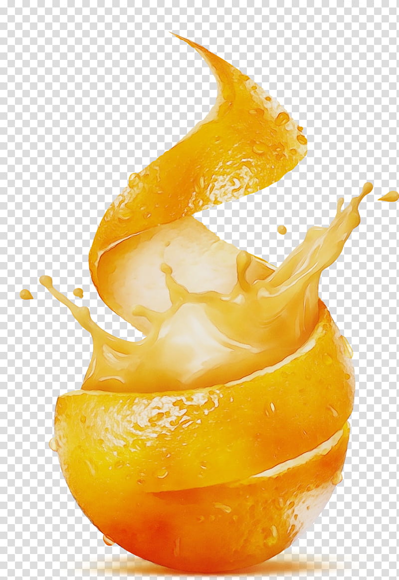 Lemon Juice, Watercolor, Paint, Wet Ink, Orange Juice, Orange Drink, Peel, Fruit transparent background PNG clipart