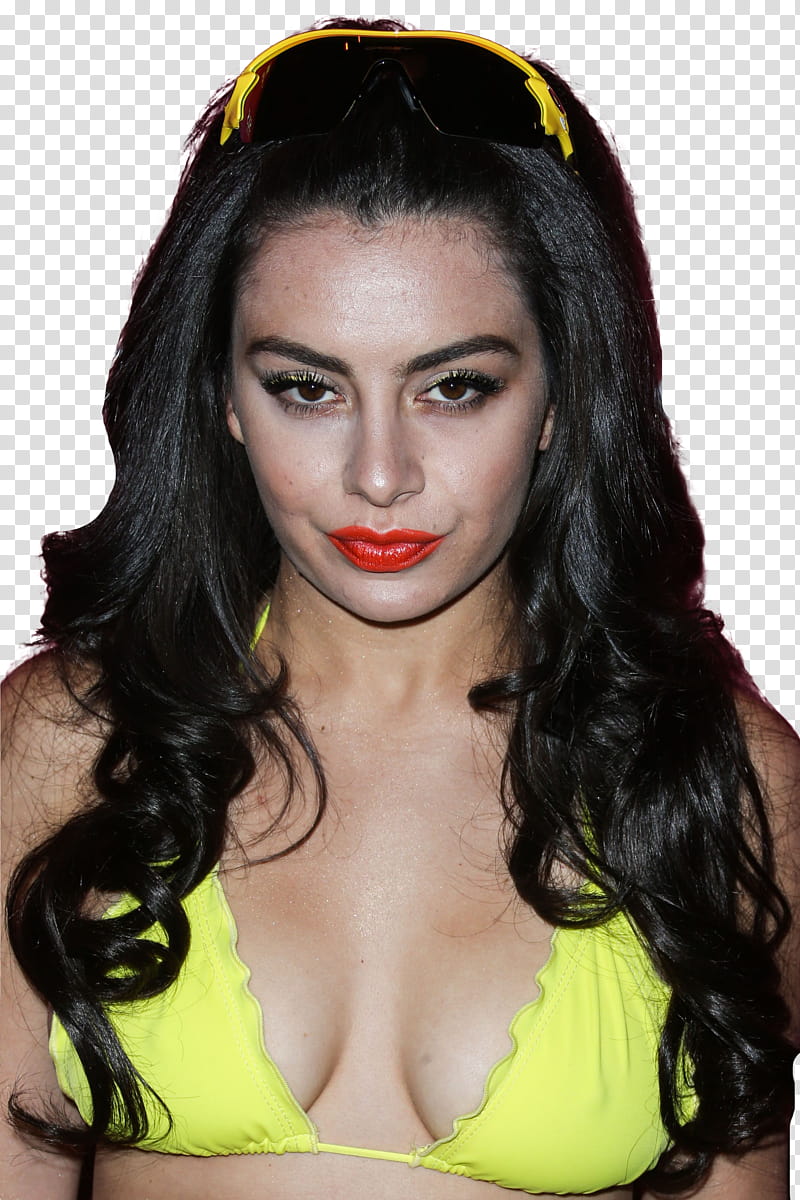 Charli XCX ,  {YP} transparent background PNG clipart