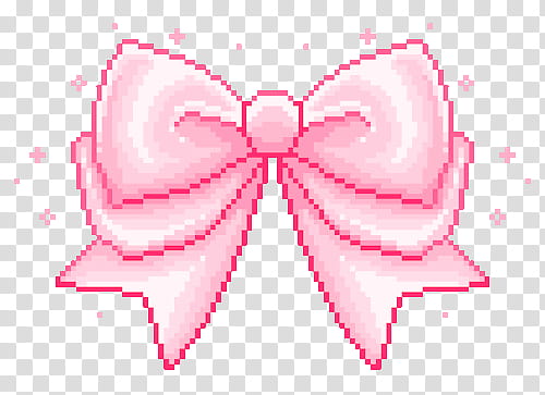 pink bow illustration transparent background PNG clipart