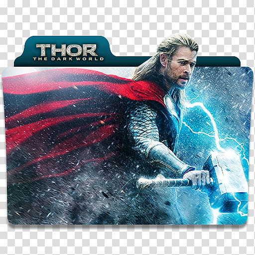 Thor Collection   Folder Icon, Thor The Dark World () transparent background PNG clipart