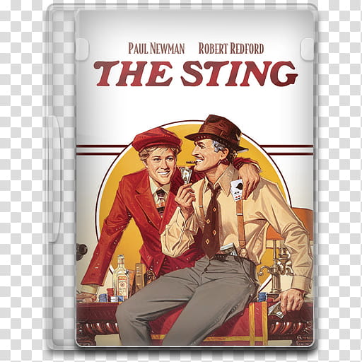 Movie Icon Mega , The Sting, The Sting movie case transparent background PNG clipart