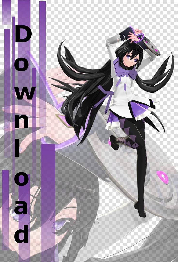 TDA Homura Akemi Ver.. transparent background PNG clipart