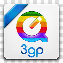 Quicktime Filetypes, gp icon transparent background PNG clipart