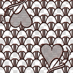 Lace Patterns and Files, hearts illustration transparent background PNG clipart