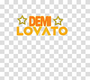 Texto Demi Lovato transparent background PNG clipart thumbnail