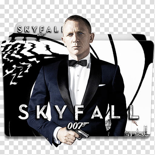 Daniel Craig  Movie Folder Icon , skyfall, Skyfall  folder icon transparent background PNG clipart