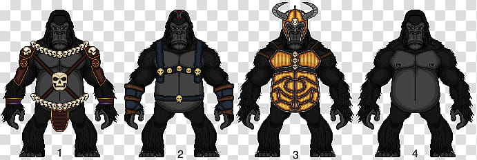 Gorilla Grodd (Choose your Fave) transparent background PNG clipart