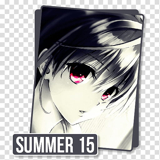 Anime Icon , Summer  F, Summer  anime movie folder icon transparent background PNG clipart