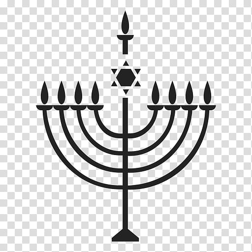 Cartoon Star, Menorah, Hanukkah, Candle, Candlestick, Judaism, Candelabra, DREIDEL transparent background PNG clipart