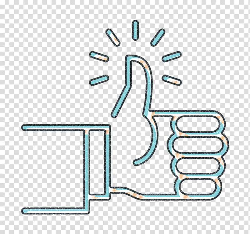 integration icon like icon social icon, Thumbs Up Icon, Line, Hand, Finger, Diagram transparent background PNG clipart