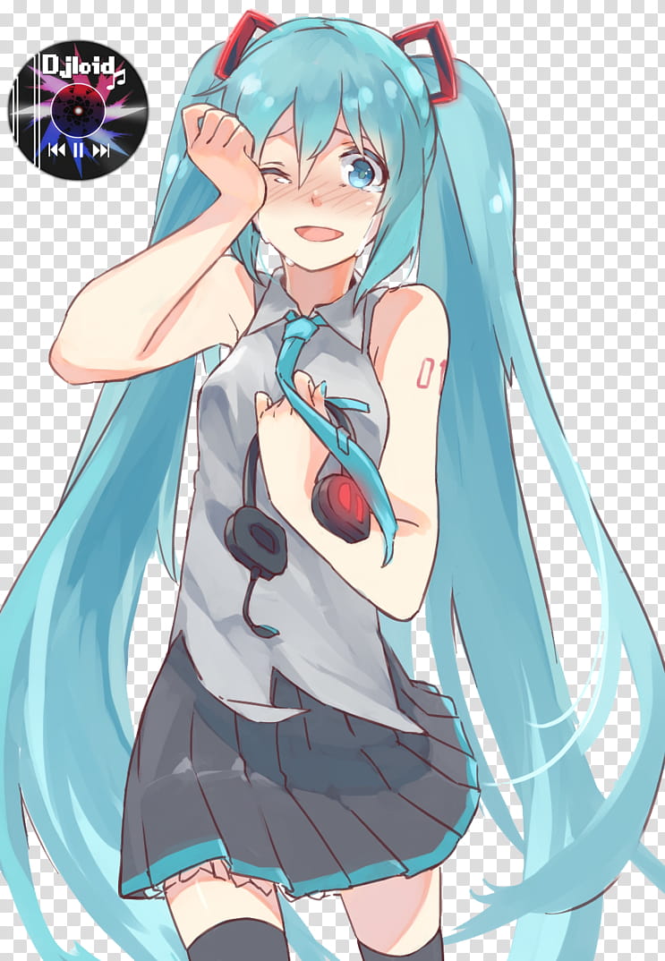 Miku Renders Vocaloid mony, vocaloid Miku RENDERS () icon transparent background PNG clipart