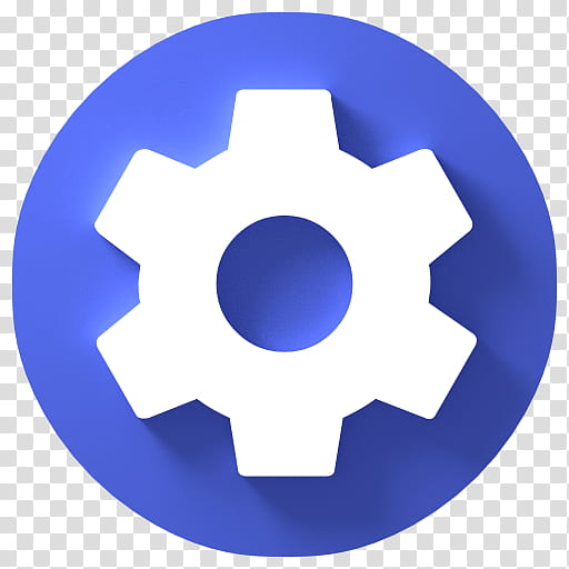 Gear, Symbol, Computer Software, Android, Emblem, Sprocket, Circle, Electric Blue transparent background PNG clipart