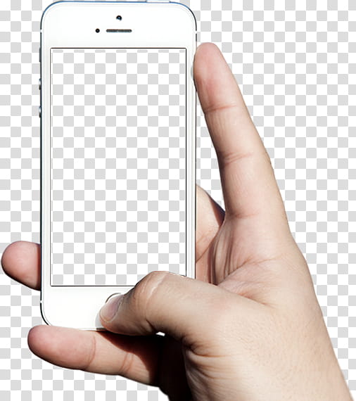 Hands  manos en formato, person holding iPhone transparent background PNG clipart