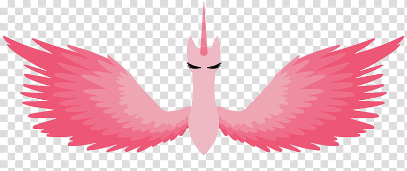 Minimalistic Wings Base, pink unicorn artwork transparent background PNG clipart