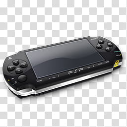 Psp icons, psp, black Sony PSP illustration transparent background PNG clipart