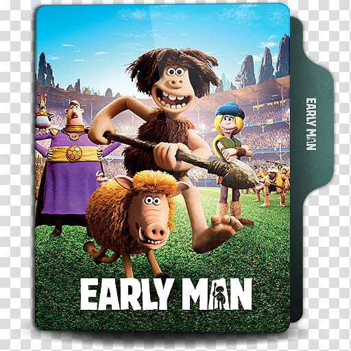 Early Man  folder icon, Early Man  transparent background PNG clipart