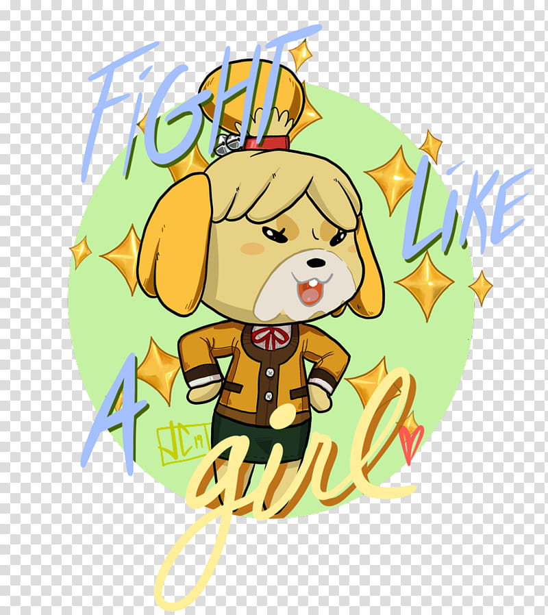 Fight Like a Girl, Isabelle transparent background PNG clipart